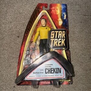 Diamond Select Art Asylum Star Trek Checkov Starfleet Gear 7" Action Figure NIB